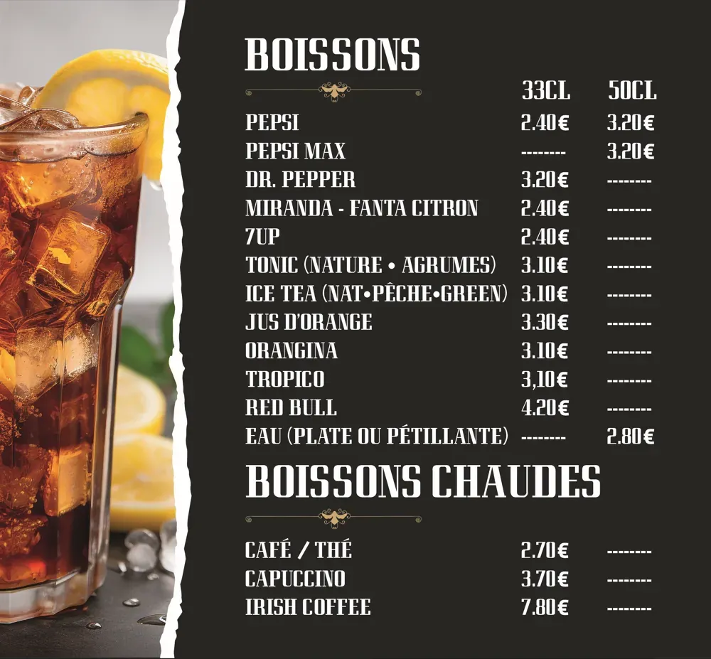 Boissons